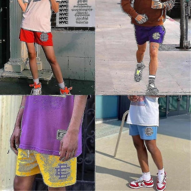 Eric Emanuel Shorts Ee Shorts Sports Breathable Mesh Pants Ee