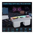 thumbnail image 3 of Station d'Accueil Modèle 3 USB avec Lumière Arc-en-Ciel, 4 Ports Rétractables Type C Charge Rapide, 3 of 7