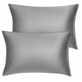 thumbnail image 1 of Unique Bargains Satin Pillowcase Zippered Silky Sateen, 1 of 8
