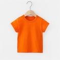 thumbnail image 2 of T-shirt en Coton à Col Rond pour Garçons et Filles, T-Shirts pour Enfants, Mode, 2 of 5
