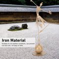 thumbnail image 2 of <p>Dancing Girl Statue, Durable Garden Dancing Girl Statue Decoration Sturdy Waterproof Anti Rust For Terrace</p>, 2 of 7
