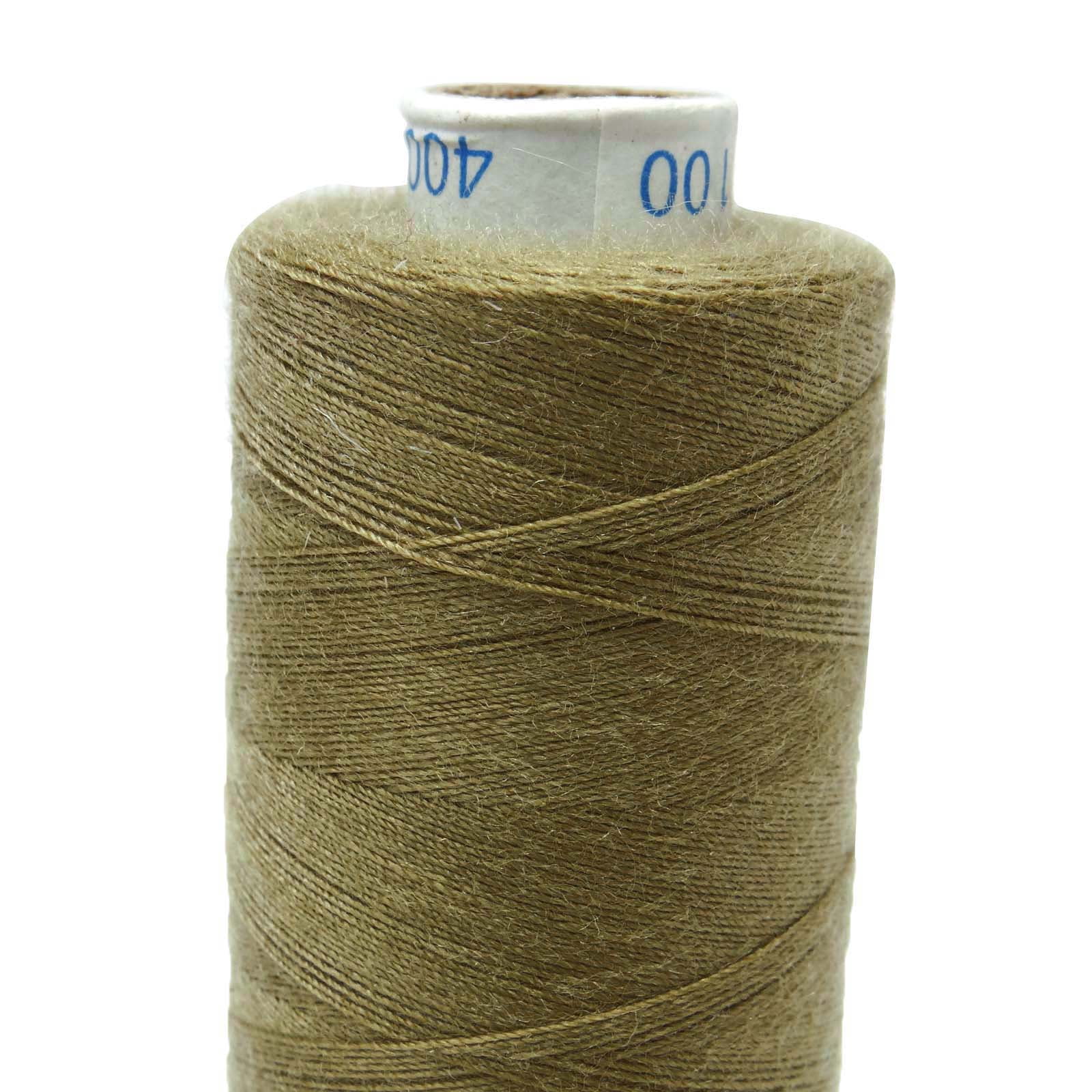 Fil de Polyester Blanc pour Couture à la Main, Fournitures de Machine, 20 Pcs, Gros, Nouvelle Bobine
