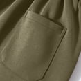 thumbnail image 4 of Shorts Soldes de Liquidation pour Hommes, Shorts pour Hommes à Taille Extensible Shorts de Pyjama pour Hommes Shorts Habillés pour Hommes Shorts de Vacances Shorts Légers pour Hommes, Vert Armée, 4TG, 4 of 8