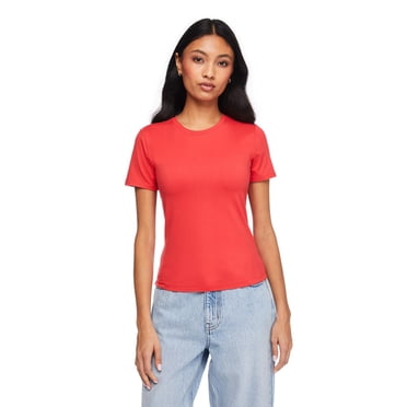 No Boundaries Women's Fitted T-Shirt