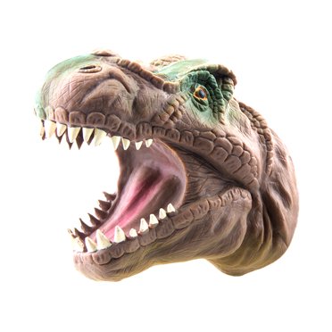 Kids Hand Puppet 1pc Dinosaur Hand Puppet Model Toy Tyrannosaurus Head Hand Puppet Funny Cosplay Dinosaur Hand Puppet Toy Realistic Hand Puppet Toy for Kids Adults Playing Brown
