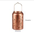 thumbnail image 3 of Solar Lights Outdoor 1 Pc Solar Light Led Lantern Hanging Solar Lantern Outdoor Decor Solar Patio Lamp Solar Lantern Light Romantic Hanging Light Table Light Desk Lamp Hollow Out, 3 of 7