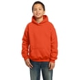 thumbnail image 1 of Gildan Boys Long Sleeve Front Pouch Pocket Hooded Sweatshirt. 18500B, 1 of 1