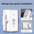 thumbnail image 3 of Yuehao Light Control Switch,intelligent Remote Control Light with Remote Single Pole One Way Wall Life & Remote Control Neutral Wire Required No Hub Needed, 3 of 7