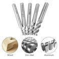 thumbnail image 3 of Amdohai 5PCS 4-Flute End Mill Bits Carbide Tungsten Steel Milling Cutter Router Bits Rotary Bits Tool Straight Shank 6mm-8mm Double Edged Cutting Engraving Bits, 3 of 8