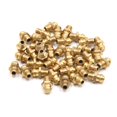 thumbnail image 1 of Unique Bargains 30Pcs M6 x 1 Thread Brass Straight Grease Zerk Nipple Fitting for Auto Car, 1 of 2