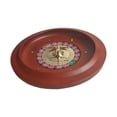 thumbnail image 1 of GUOOL Wooden Roulette Wheel Night Game Roulette Wheel Set for Bar Adults Night Game, 1 of 7