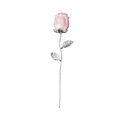 thumbnail image 2 of TIMIFIS Crystal Rose, Home Decor Natural Crystal Raws Semi Gemstones Rose Decoration Valentine's Day Wedding Gift Crystal Handicrafts Gift, 2 of 7
