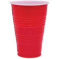 thumbnail image 1 of Genuine Joe GJO11251CT Plastic Party Cups, Red, 1 of 1