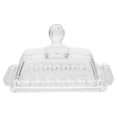 thumbnail image 1 of Plat à Beurre en Verre avec Couvercle pour Comptoir, Contenant de Rangement, Garde-Beurre, Assiette à Gâteau, 1 of 9