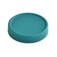 thumbnail image 1 of CUITING 1PC Wide Mouth Plastic Mason Jar Lids Unlined White Ribbed Lids 86mm Closure Bags & lids & Boxes Extra Offer, 1 of 7