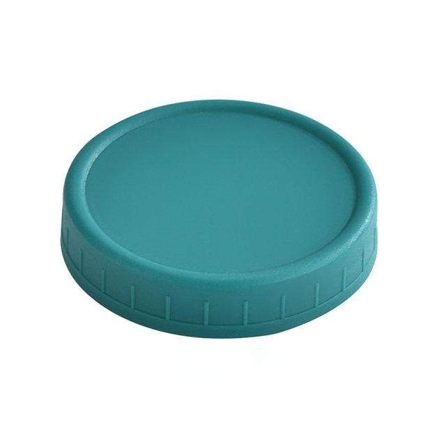 CUITING 1PC Wide Mouth Plastic Mason Jar Lids Unlined White Ribbed Lids 86mm Closure Bags & lids & Boxes Extra Offer