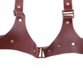 thumbnail image 4 of Genuine Leather Camera Shoulder Strap Adjustable DSLR Camera Belt Comfortable traveling Camera Harness Double Shoulders Strap, 4 of 9
