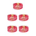 thumbnail image 1 of QualitChoice Bracelet Multi-layers Magnetic Buckle Leather Multi-colored Leopard Print Valentines Day Gifts Bracelets Hand Jewelry Red 5Set, 1 of 6
