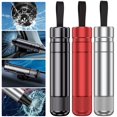 thumbnail image 1 of Car Safety Hammer Portable Mini Car Window Breaker Emergency Escape Car Auto Safety Hammer Seat Belt Cutter Emergency Life-Saving Escape Tool Black Red Silver, 1 of 10