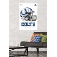 thumbnail image 3 of NFL Indianapolis Colts - Drip Helmet 20 Wall Poster, 22.375" x 34", 3 of 4
