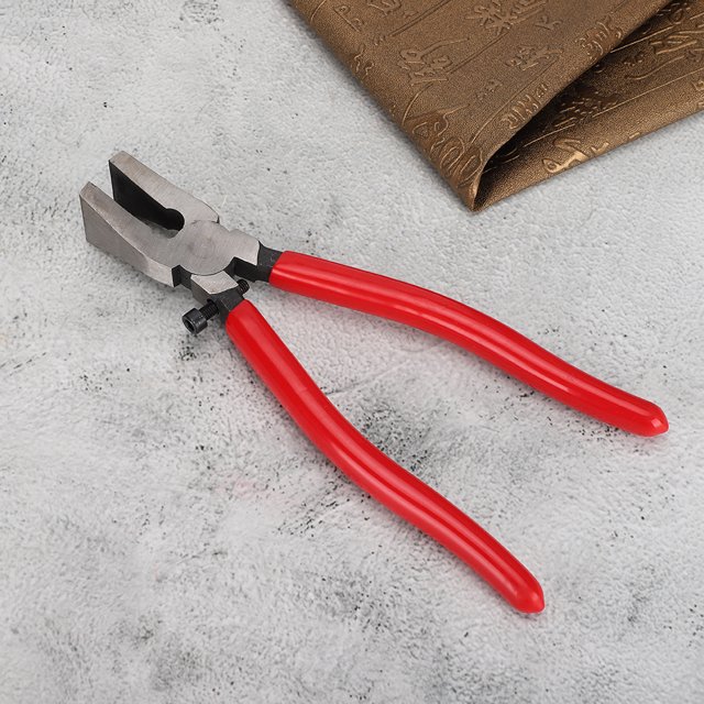 Pince à Bec Plat, Pince à Bec Plat en Acier de Ménage avec Vis Réglable Finement Accordé Performance