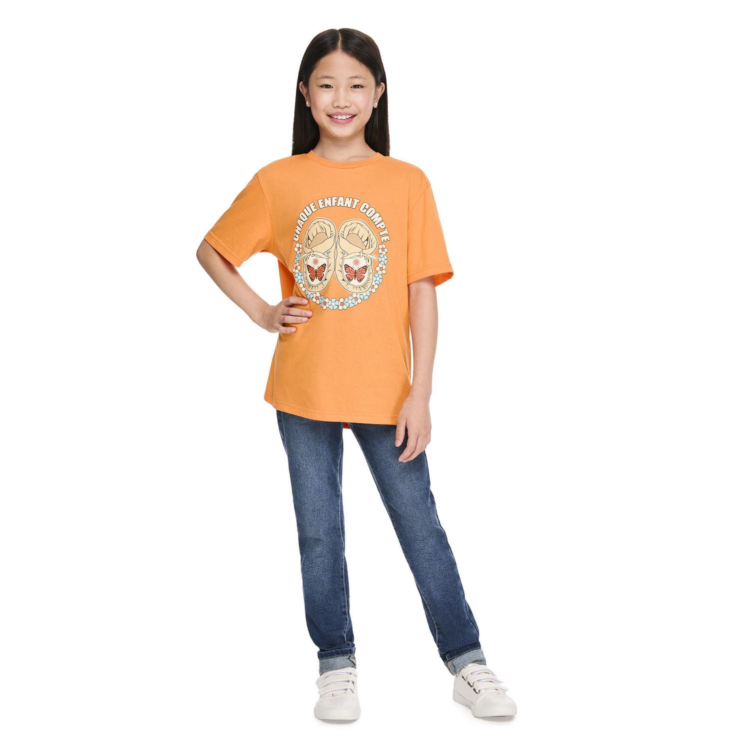 Indigenous Proud Kids’ Gender Inclusive T-Shirt - French