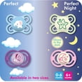 thumbnail image 2 of MAM Perfect Pacifiers, Baby Pacifiers 0-6 Months (2 pack), Best Pacifier for Breastfed Babies, Orthodontic Pacifier, Baby Girl Pacifier, 2 of 7