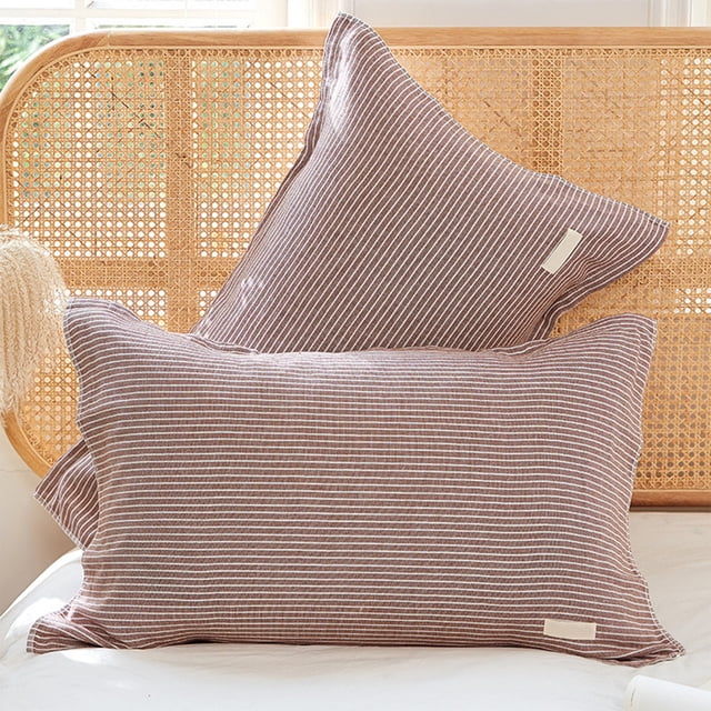 Mlkoz Pillow Cases, Oil Proof Pillow Cover With Straps Unmixed Pillowcase Non Slip Fixed And Defend Falling Pillow Cover Suitable For All Kinds Of Pillows, Birthday Gifts