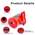 thumbnail image 2 of HLONK M12 Battery Converter Type-C+12V DC Dual Output | Compatible with Milwaukee M12 Tools | 5V USB/12V DC/ PD Fast Charging, 2 of 4