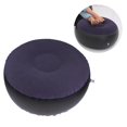 thumbnail image 3 of 3x Foldable Inflatable Stool Ottoman Leisure Seat for Camping 62x32cm, 3 of 5