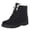 Black, variant on jovati Snow Boots Flat-Heel Autumn And Winter Plus Size Cotton Short Womens Boots