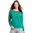 thumbnail image 1 of Hanes Womens ComfortSoft EcoSmart Crewneck Sweatshirt, 2XL, 1 of 1