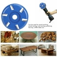 thumbnail image 4 of Wood Carving Disc, Wear Resistance Woodworking Tool, 6-Teeth For Wood Carving Coffee Table Arc Blade, 4 of 8