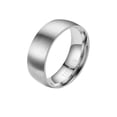 thumbnail image 4 of TITANIUM Titanium Steel Frosted Ring Stainless Steel Ring Male, 4 of 9