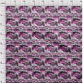thumbnail image 4 of oneOone Georgette Viscose Pink Fabric Writing Font Sewing Craft Projects Fabric Prints By Yard 42 Inch Wide, 4 of 4