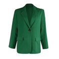 thumbnail image 4 of CEHVOM Mode Femmes Col Rabattu Manches Longues Manteau Cardigan Blouse Décontractée Liquidation, 4 of 5