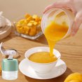 thumbnail image 2 of Garlic Press Stainless Steel,Garlic Chopper Garlic Masher-Garlic Press Mincer Pepper Chili Vegetable Meat Grinder-Food Processor Mincer 100Ml, 2 of 7