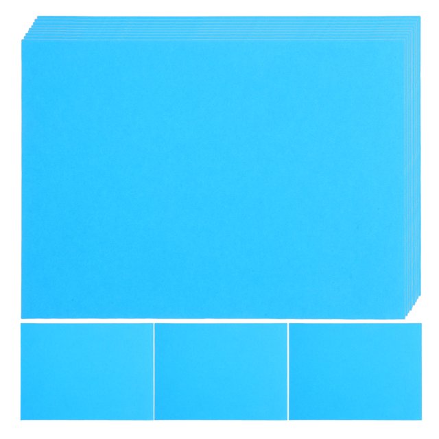 Raindrops 100Pcs Blue Copy Paper for Printer with Quick Ink Absorption and Universal Compatibility