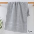 thumbnail image 1 of BAOPAI 3 Pack Soft Absorbent Quick-Dry Cotton Towel Gentle Face Washcloth For Home Travel Gym, 1 of 6