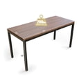 thumbnail image 2 of Gymax 55'' Conference Table Office Computer Study Desk Metal Base Meeting Room, 2 of 10