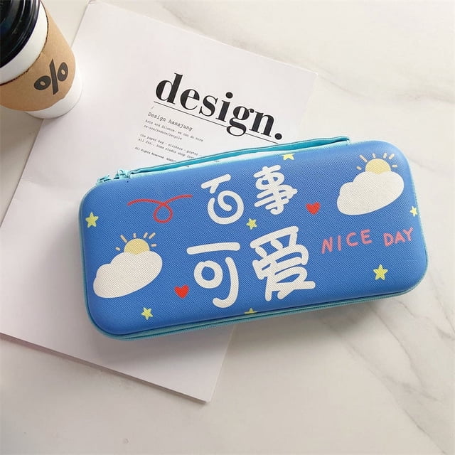 Nintendo Switch Carrying Case, Hard Shell Travel Carrying Box Case for Nintendo Switch/lite/oled with 12 Game Cards Holders