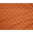 thumbnail image 4 of oneOone Polyester Lycra Orange Fabric Geometric Bandhani Craft Projects Decor Fabric Printed By The Yard 56 Inches Wide, 4 of 4