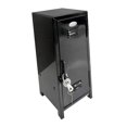 thumbnail image 1 of Small Makeup Storage Cabinet Vertical File Cabinet for Cotton Pad Entryway Black, 1 of 8