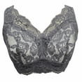 thumbnail image 1 of BIMEI Women's Mastectomy Pockets Wireless Post-Surgery Plus Size Full Coverage Everyday Bra 2461,Black,42D, 1 of 5