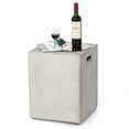 thumbnail image 1 of Gymax Cache-Réservoir de Propane Dissimulé pour Table pour Réservoir de Propane Standard de 20 Lb Gris, 1 of 10