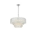 thumbnail image 1 of Emilia 21 inch Pendant Light in Chrome, 1 of 9