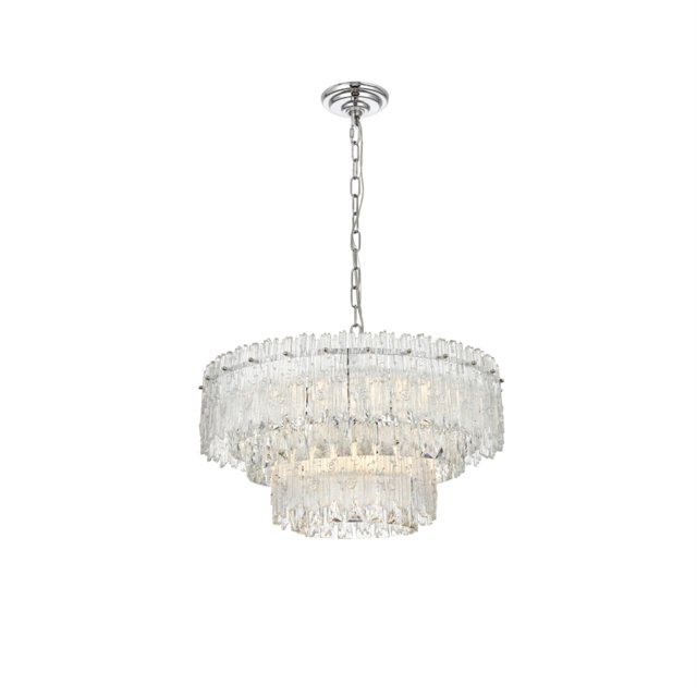 Emilia 21 inch Pendant Light in Chrome