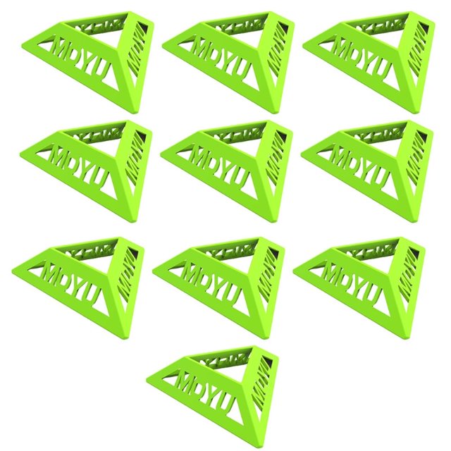 24 PCS Original Cube Stand Speed Magic Speed Cube Plastic Cube Base Holder Educational Learning Toys, Green