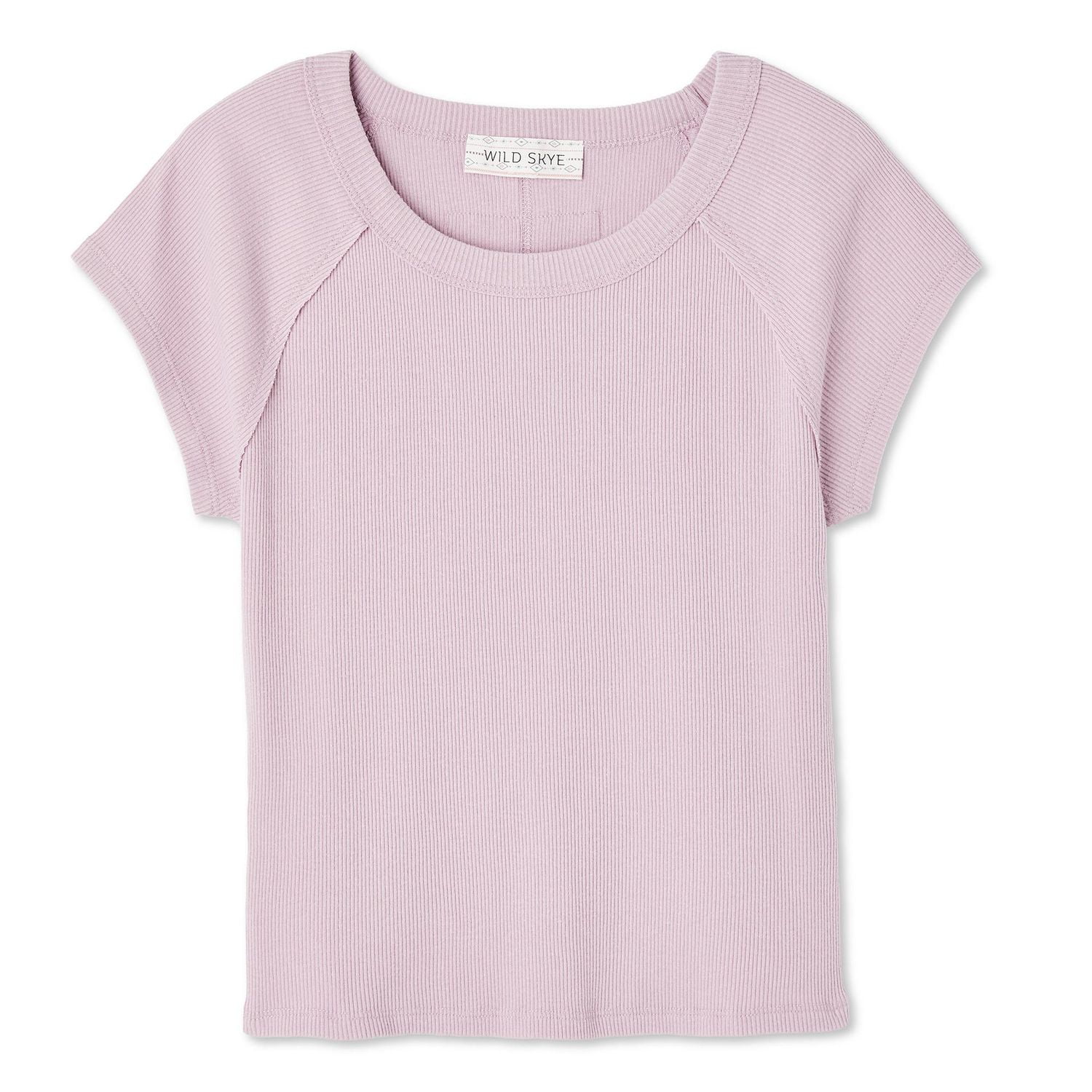 T-shirt côtelé Wild Skye pour femmes