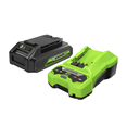 thumbnail image 1 of Greenworks 24V 2.0Ah Battery and Charger Combo Kit, 1 of 5